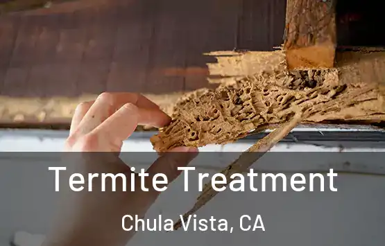  Termite Treatment Chula Vista, CA